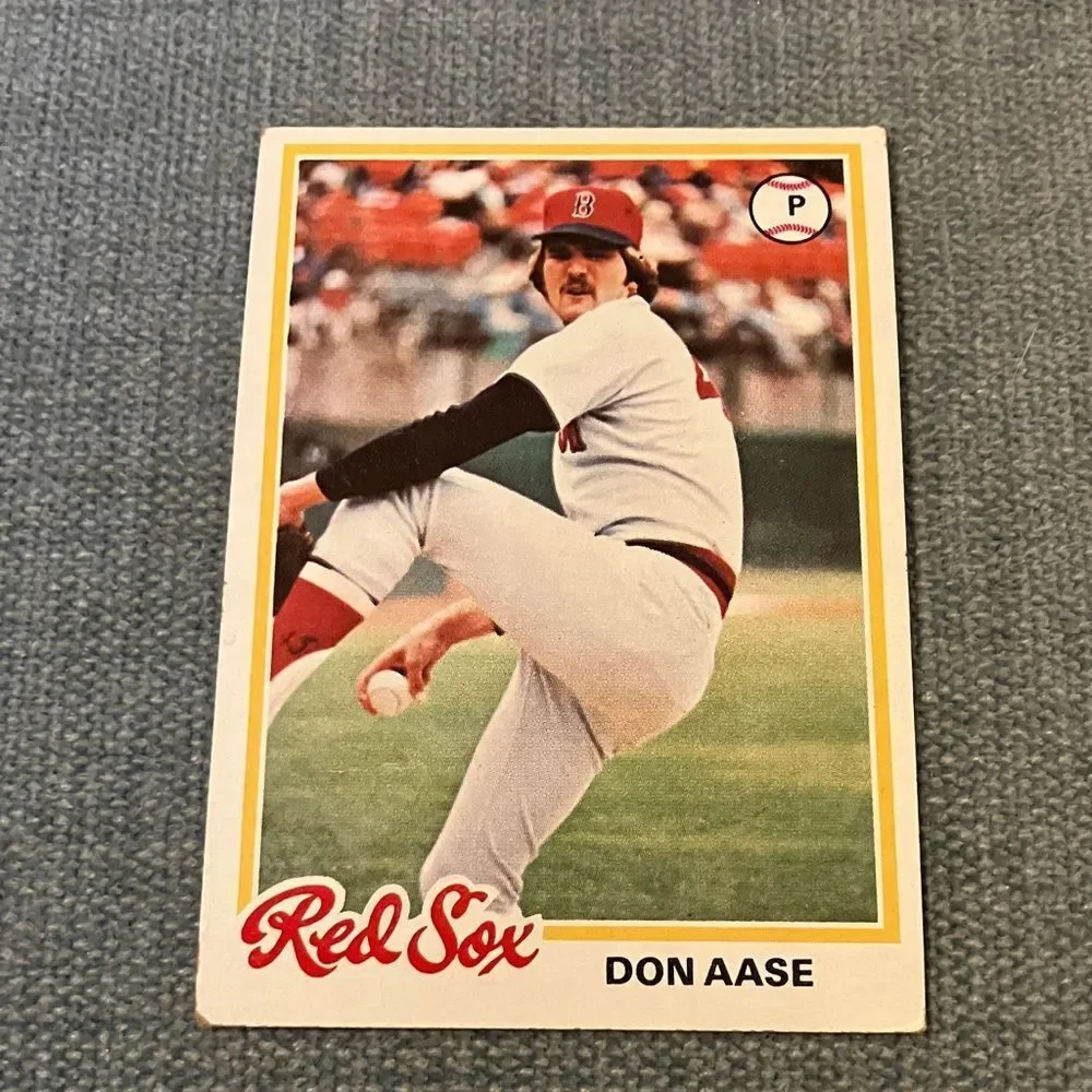 1978 Topps Boston Red Sox Baseball Card Trading Card